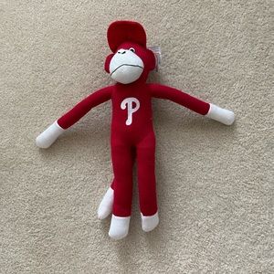 NWT Phillies sock monkey forever collectables